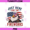 just here For the Fireworks PNG, 4th Of July Couple PNG