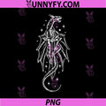 Minimal Dragon Sword Line Art PNG, Fantasy Dragon With Sword Illustration PNG
