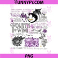 Fourth Wing Quote Collage PNG, Xaden Riorson Obsession Quotes PNG