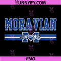 Moravian University Varsity Logo PNG, College Sports Design PNG