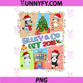 Bluey & Co Est 2018 Xmas PNG, Cozy Family Holiday Cartoon PNG