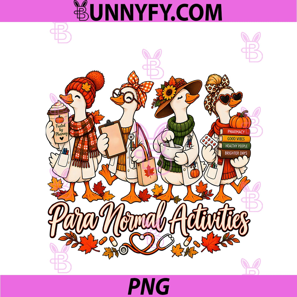 para Normal Activities PNG, Funny Pharmacist Goose Fall Pharmacy PNG