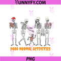 para Normal Activities PNG, Skeleton Paraprofessional Halloween PNG