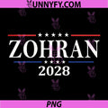 zohran Mamdani 2028 PNG, President Us Elections Candidate PNG